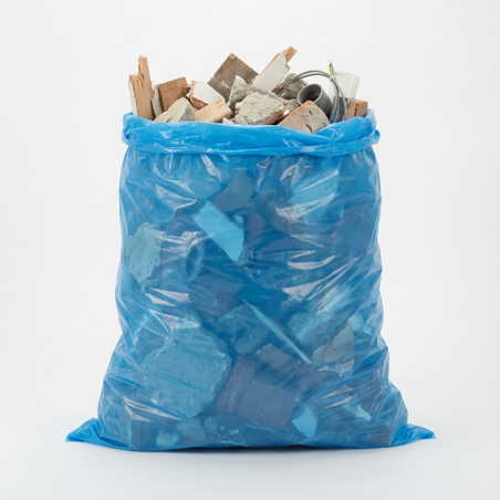 Blue waste bags extra strong 80×110 cm – 120L
