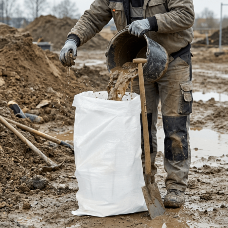 Kraftig säck för rivningsmaterial 750L | 123BigBags