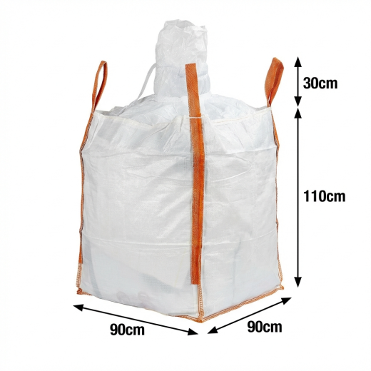 Bulk Bag with Filling Spout Dimension