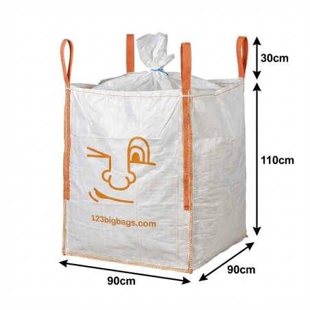Bulk Bag with filling spout  Dimensions