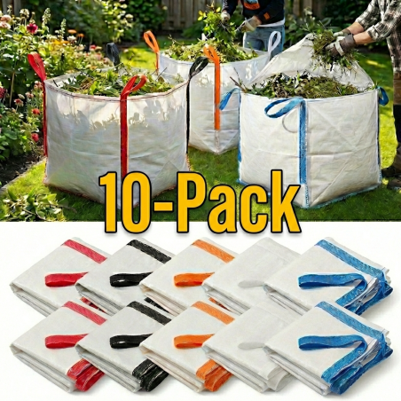 Closable Garden Waste Bags 500L
