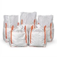 Big Bags 85×85×85 cm 1000kg – Pack of 5 | Skirt Top | Flat Bottom 2