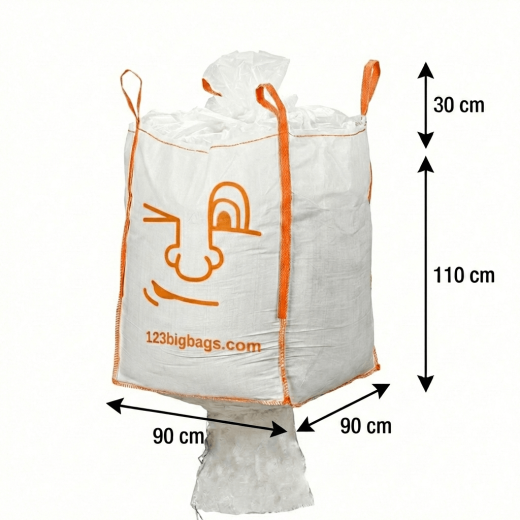 Bulk Bag discharge spout Dimensions
