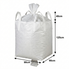 big bag 90x90x125with filling spout + liner 2