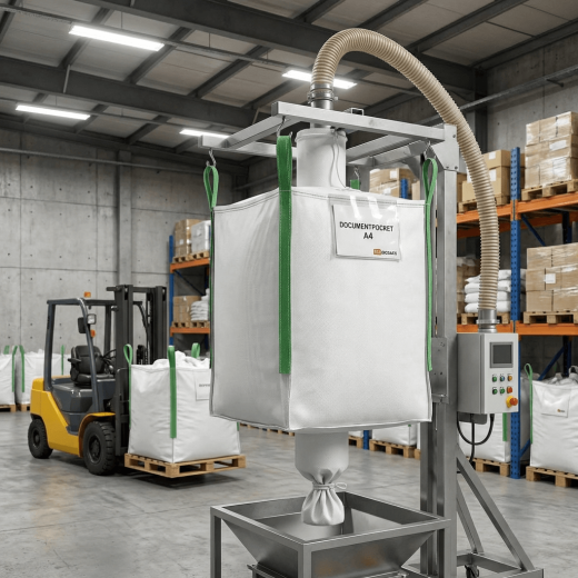 Big Bag with Filling and Discharge Spout