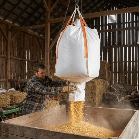 Bulk Bag with Discharge Spout
