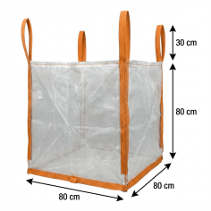 Closable Garden Waste Bags 500L 2