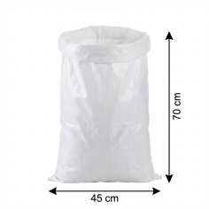 Closeable rubble bag with cord 2