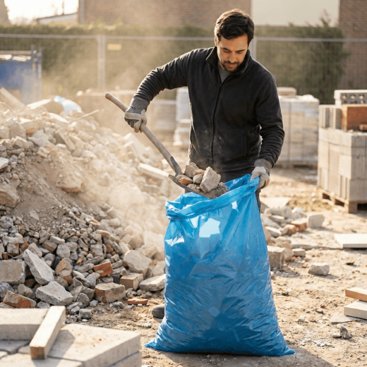 Construction waste bag