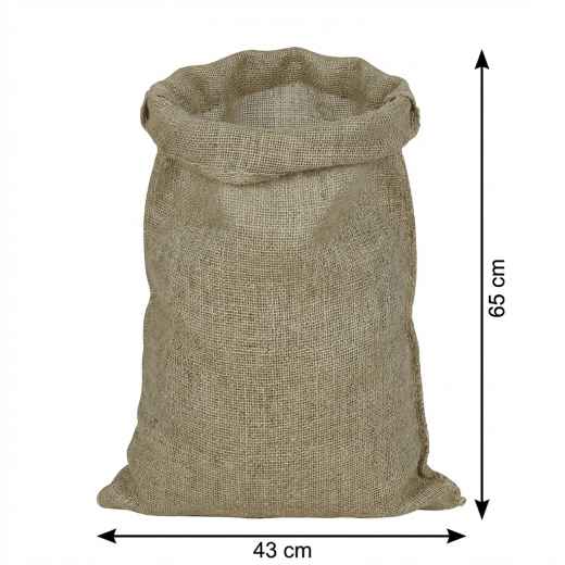 medium hessian bag dimensions