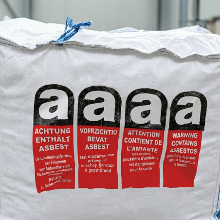 Asbest container bag