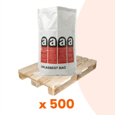 Asbestos Rubble Bag with Outside Liner