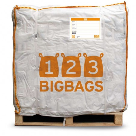 Asbestos bag zipper double liner