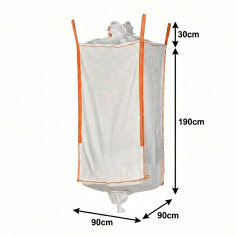 Discharge Spout & Top Skirt Jumbo Bag 2