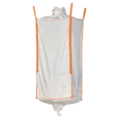 Jumbo Big Bag med utloppsstos och duffel-top