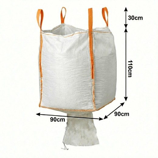 Big Bag with Discharge Spout Dimensions