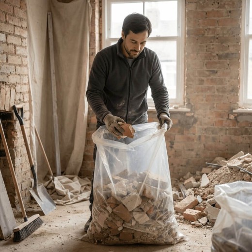 Transparent Rubble Sack