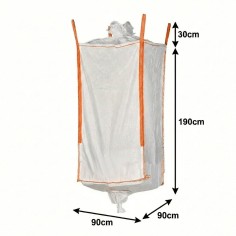 Discharge Spout & Top Skirt Jumbo Bag 2