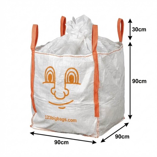 Printed Tonne Bag with Top Skirt Dimensions