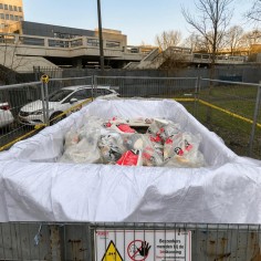 Large Asbestos Container Bag with liner