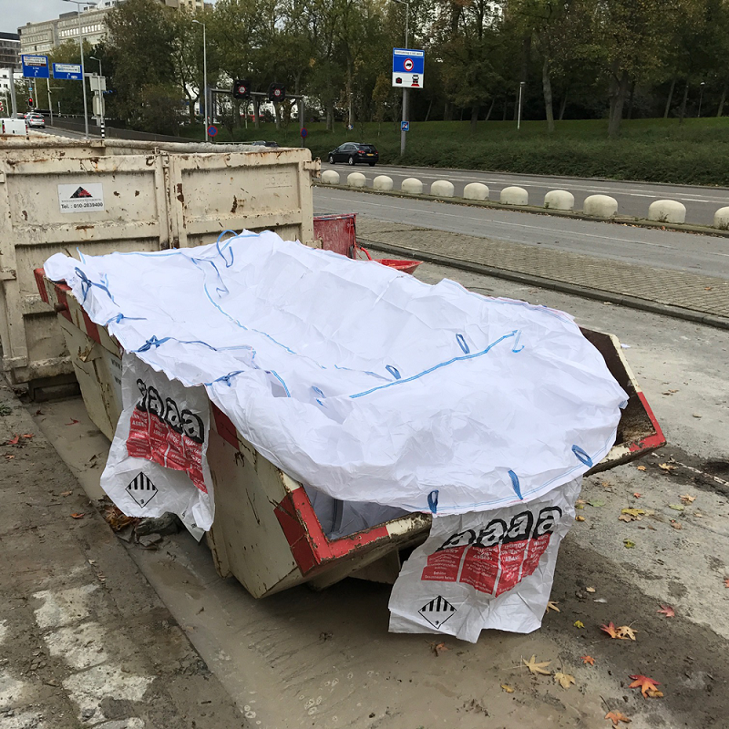 Asbest container bag