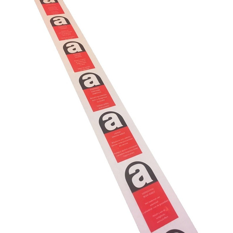 Asbestos Warning Tape