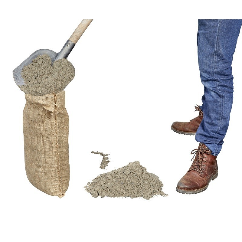 small Jute bag with cord
