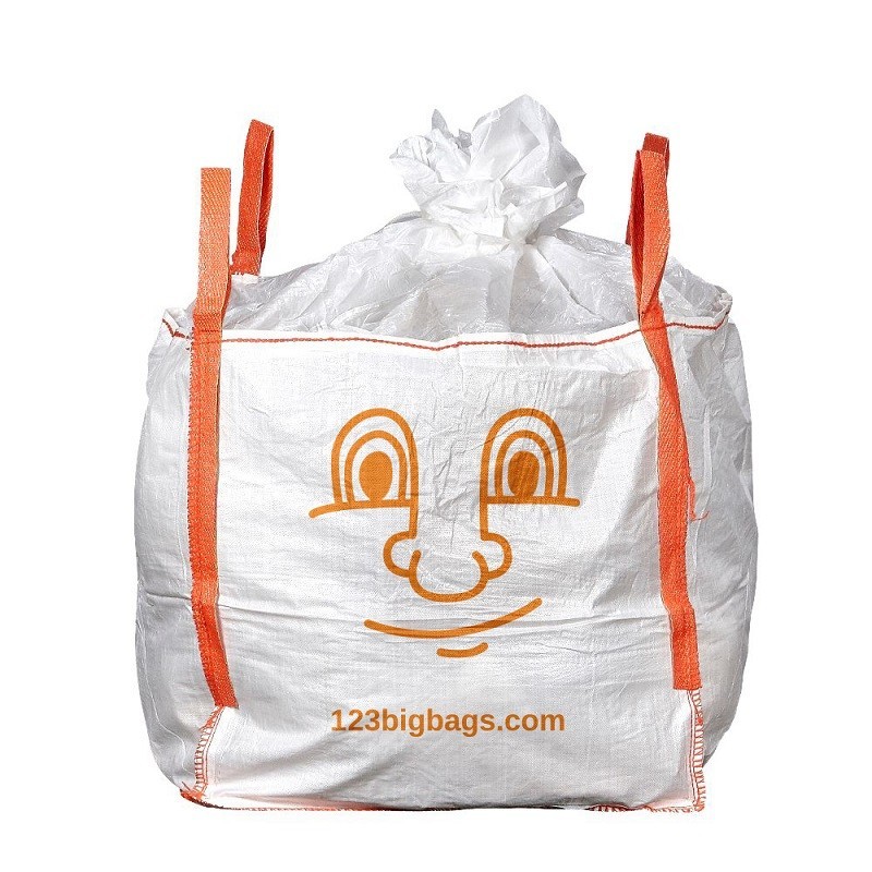 Printed Tonne Bag with Top Skirt