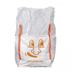 Printed Tonne Bag with Top Skirt