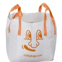 Big Bag med hörnfästa lyftöglor - 1m³ (90x90x110cm)