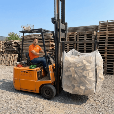 Vented Log Bag | 100x100x100cm | 1 Ton Capacity
