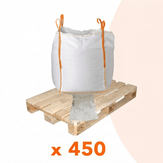 Pallet deal Bulk Bag with discharge spout