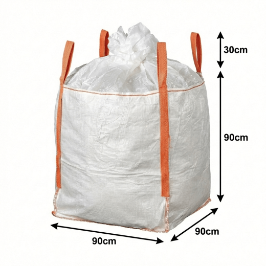 Ton Bag with Top Skirt Dimensions