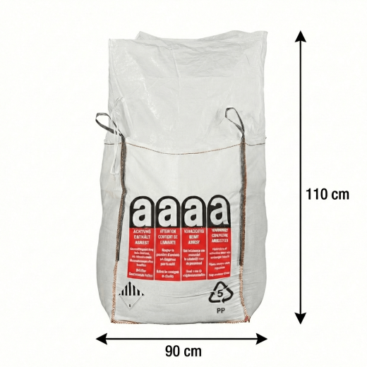Asbestos Bulk Bag dimensions