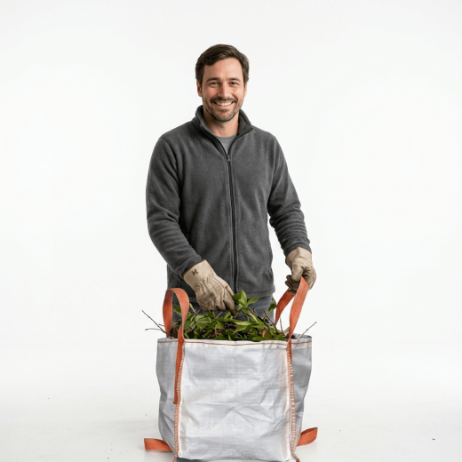 Mini Garden Waste Bag 45x45x45cm - Ideal foldable garden bag