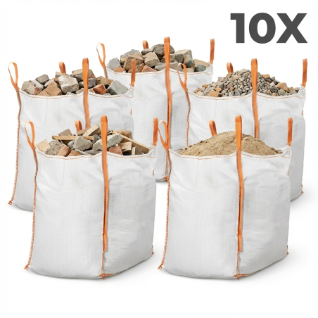 10x Builders Bags 0.75 m³