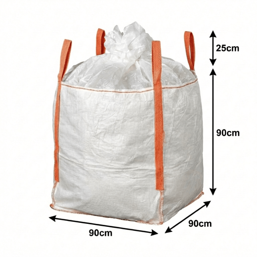 Tonne Bag with Top Skirt Dimensions