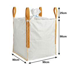 Bulk Bag with Filling Spout – 90x90x90cm 2