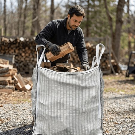 Fully ventilated Log Bag