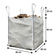 ventilated log bag 80x80x80 2
