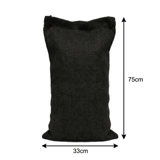 Filled heavy duty sandbag Dimensions
