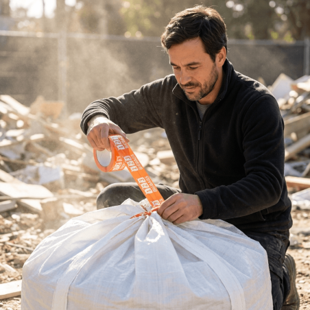 123BigBags Orange Tape