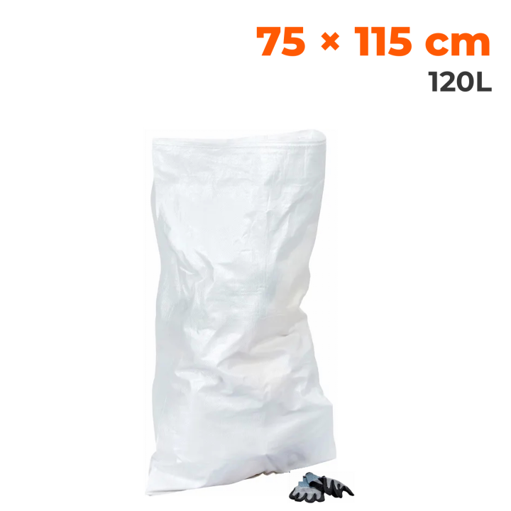 Buy Extra Heavy Duty Rubble Sacks 120L - Strong and tear-proof