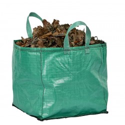 90 L Green Garden rubbish sack bin liner waste bag grass leaves Gardening 