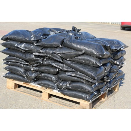 Filled heavy duty sandbag