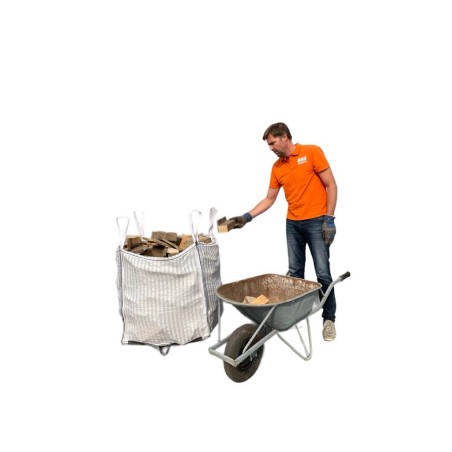 Fully ventilated log bag